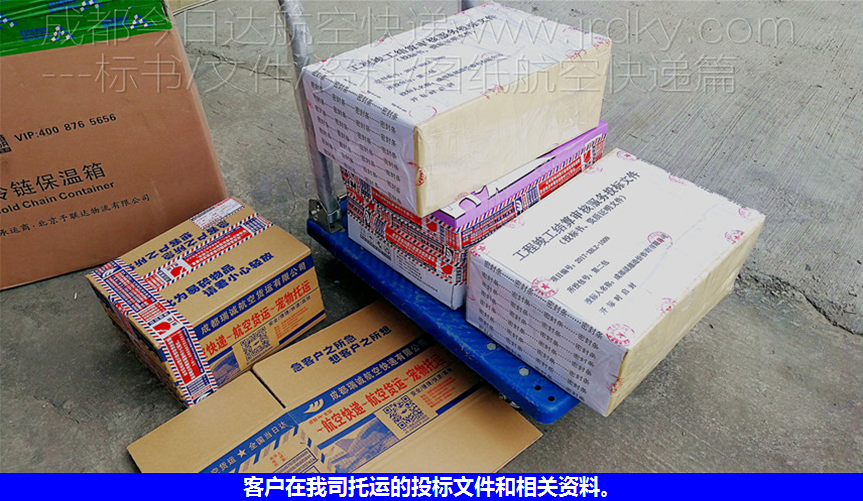 投標文件航空快遞